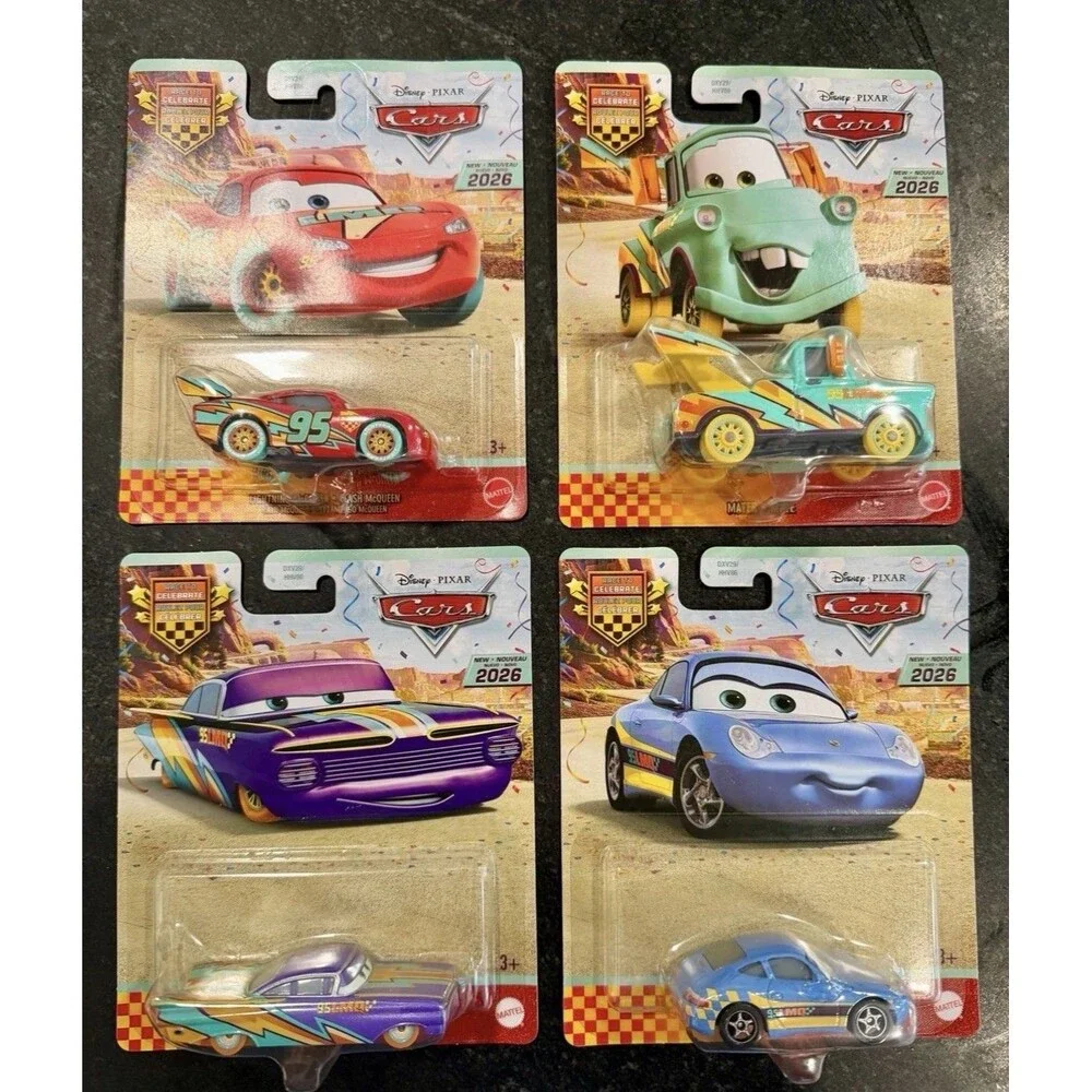 Disney Pixar Cars Race To Celebrate Lightning McQueen, Sally, Ramone, Mater 2026
